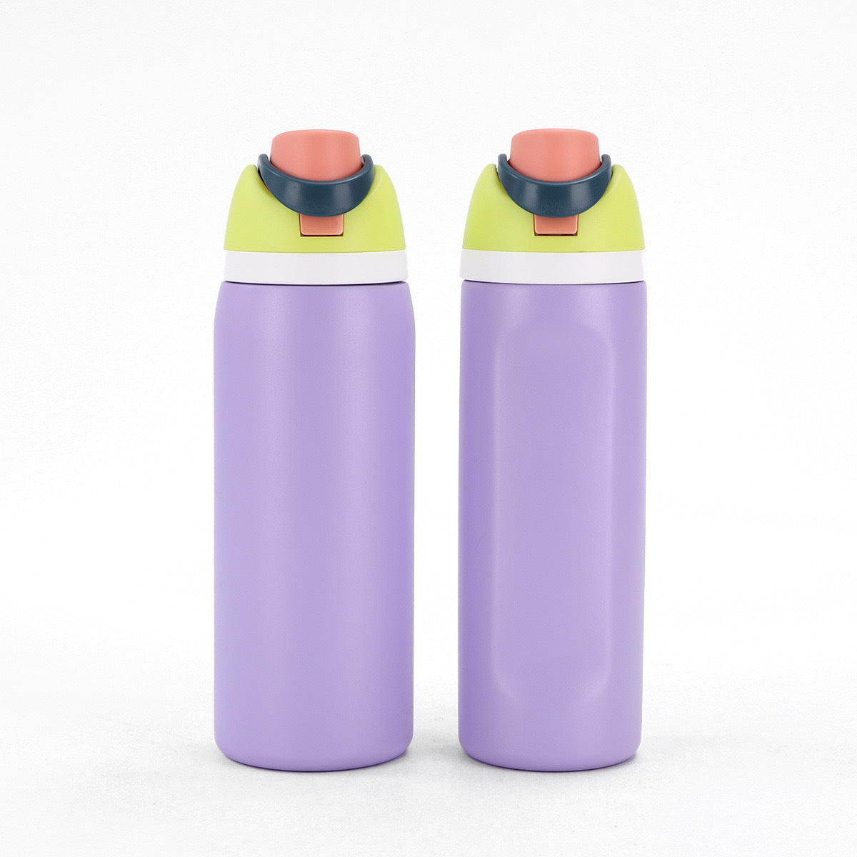 Insulated Stainless Steel Water Bottle (24OZ/32OZ), with straw, BPA-Free, great for sports and travel.