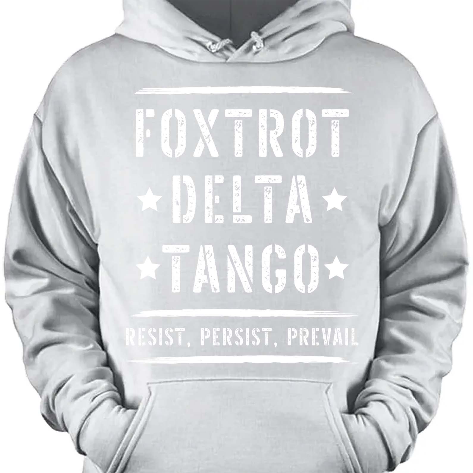 Foxtrot Delta Tango Shirt – Bold 8647 Anti Trump FDT Shirt, Resist Political T-Shirt, Pro Roe v. Wade Republican Protest Dark Shirt 682188