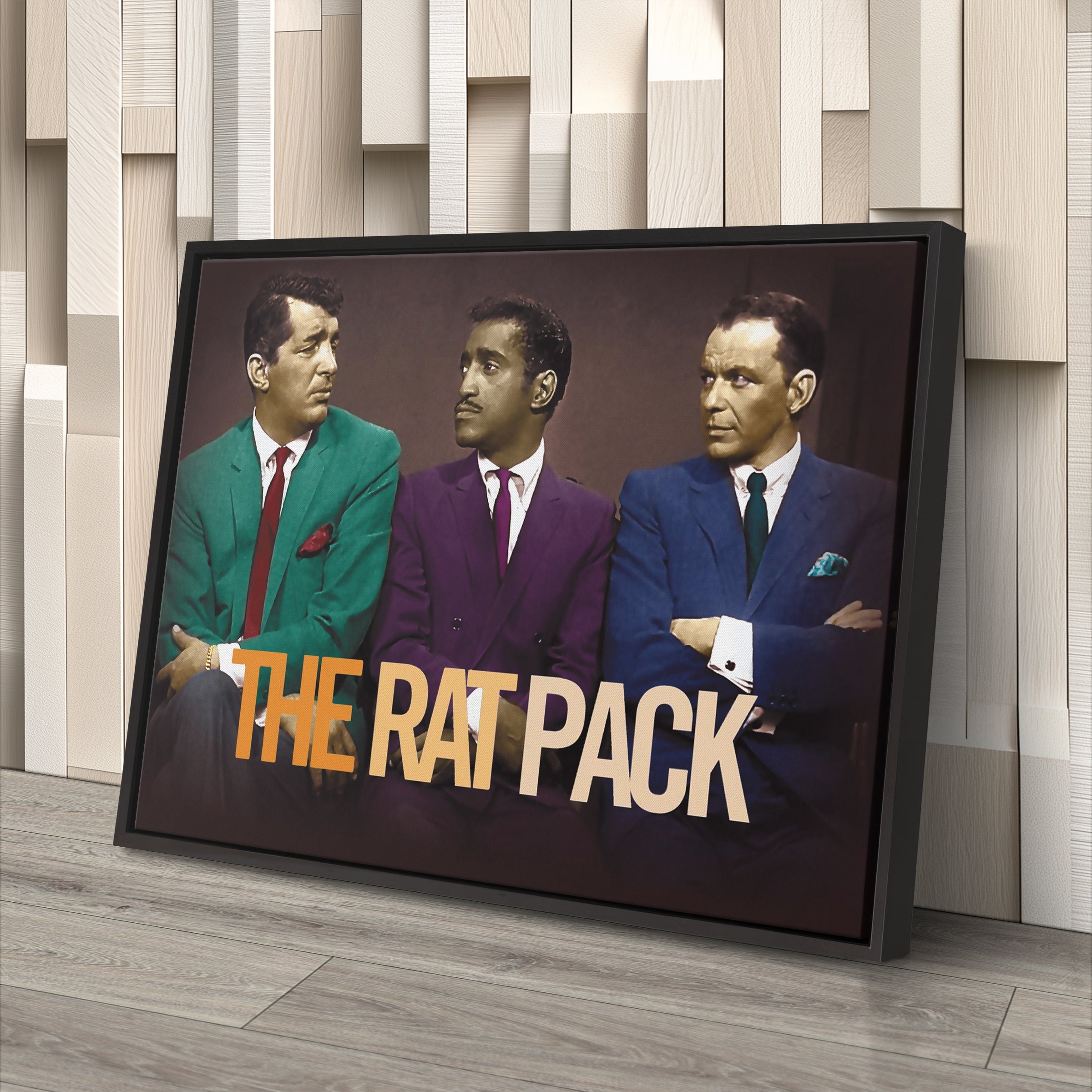Rat Pack Canvas – Sinatra & Dean Classic Wall Art Decor