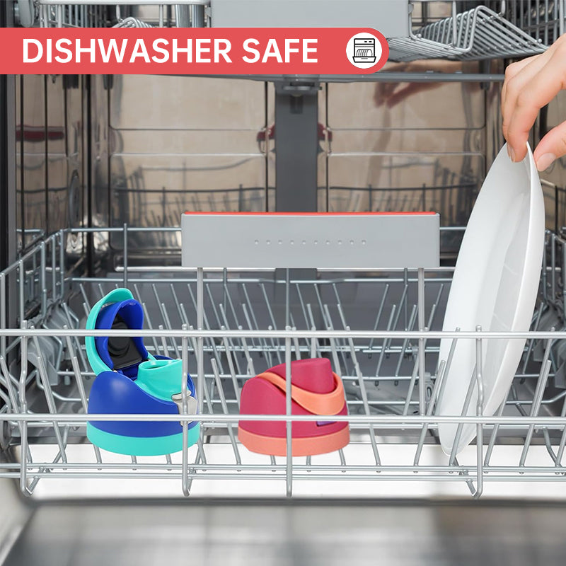 Insulated Stainless Steel Water Bottle (24OZ/32OZ), with straw, BPA-Free, great for sports and travel.