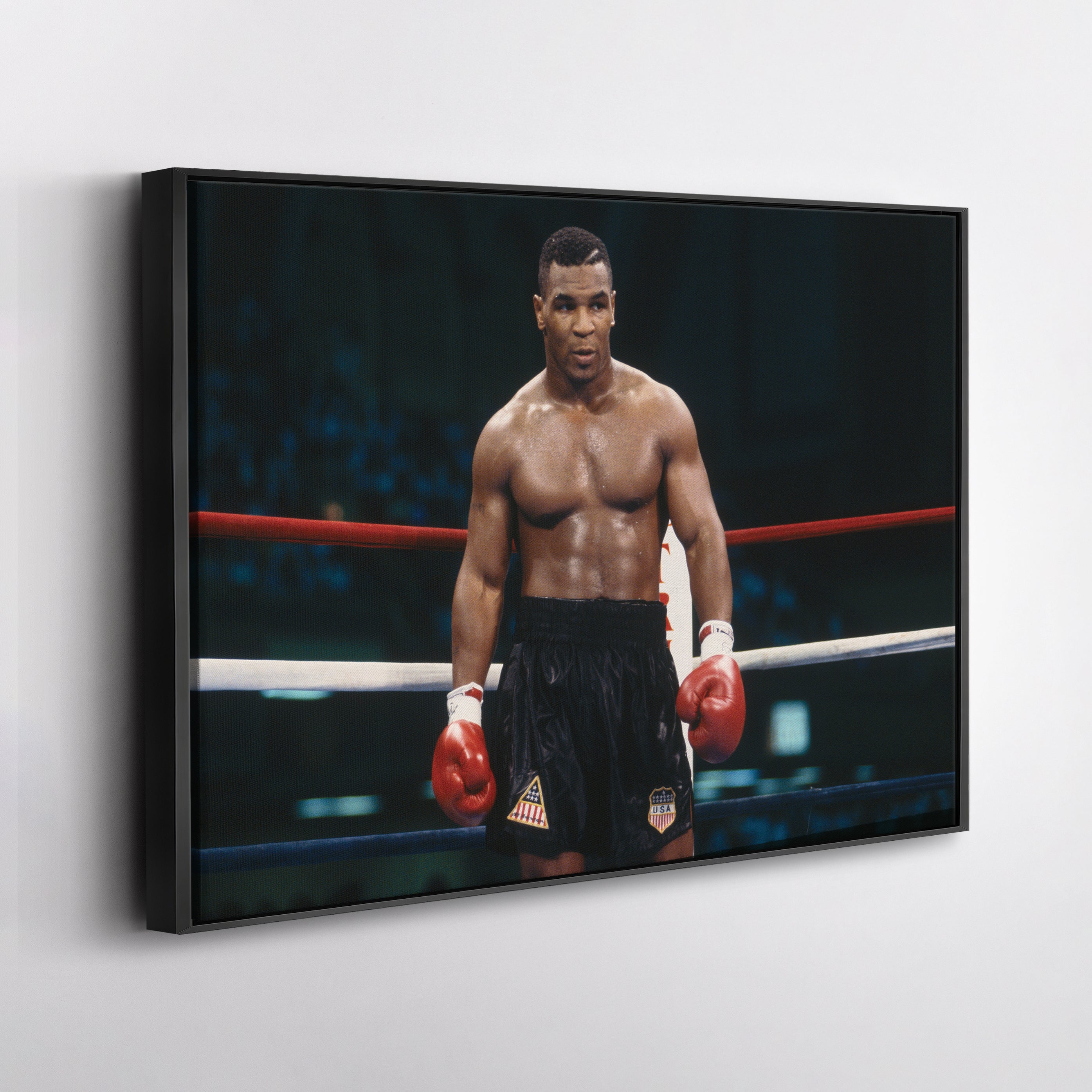 Mike Tyson Canvas – Iron Mike Boxing Wall Art Print