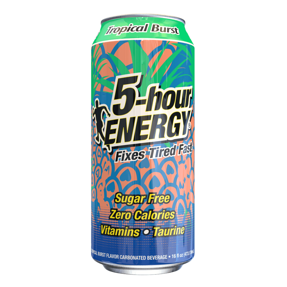Tropical Burst Flavor Extra Strength 5-hour ENERGY Drink 12-pack