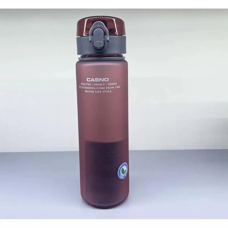 Casino Frosted Sports Water Cup Plastic Handy Cup Men and Women Creativity Portable Student Kettle with Lid Sports Bottle