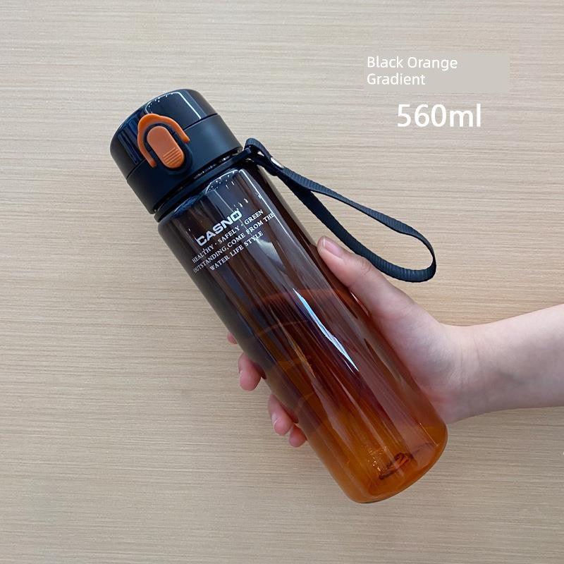 Casino Frosted Sports Water Cup Plastic Handy Cup Men and Women Creativity Portable Student Kettle with Lid Sports Bottle