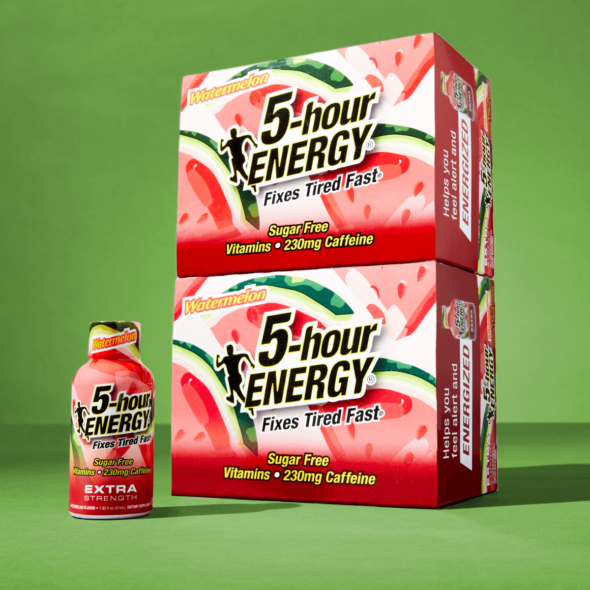 24 Pack 5-hour ENERGY Extra Strength Shots, Watermelon Flavor Flavor, 1.93 Fl Oz