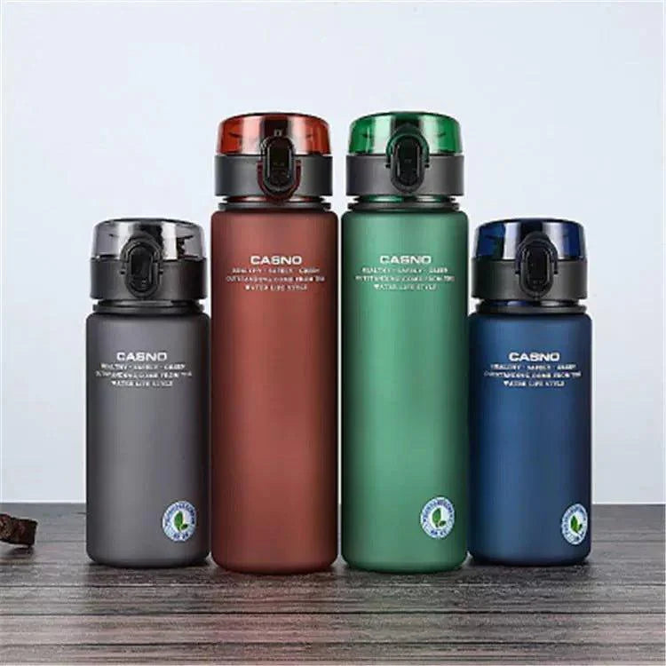 Casino Frosted Sports Water Cup Plastic Handy Cup Men and Women Creativity Portable Student Kettle with Lid Sports Bottle