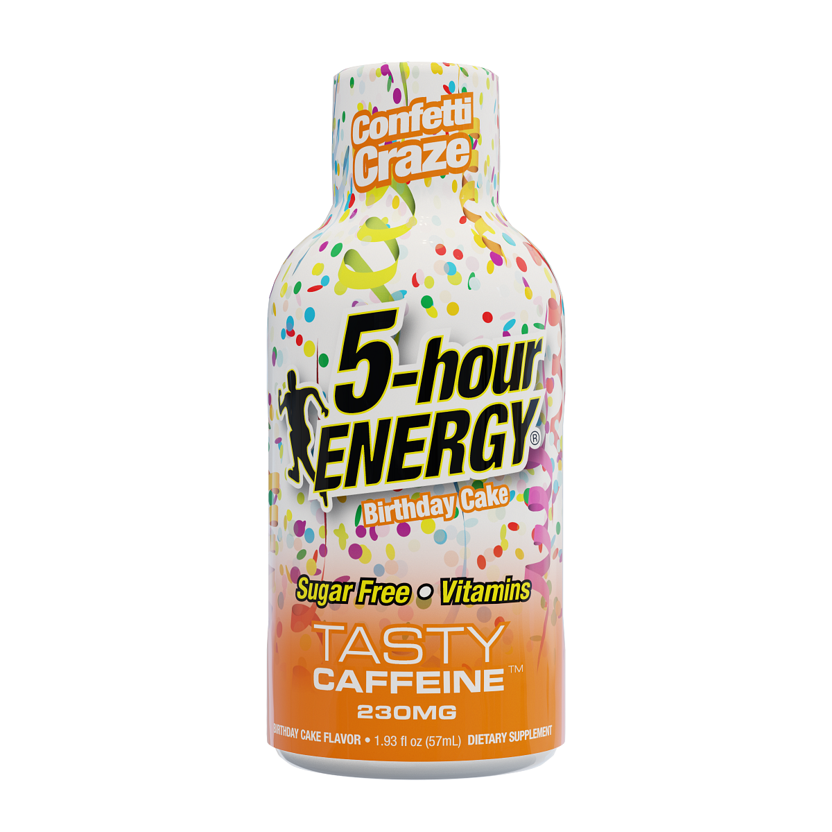 24 pack 5-hour ENERGY Extra Strength Shots, Confetti Craze Flavor, 1.93 Fl Oz
