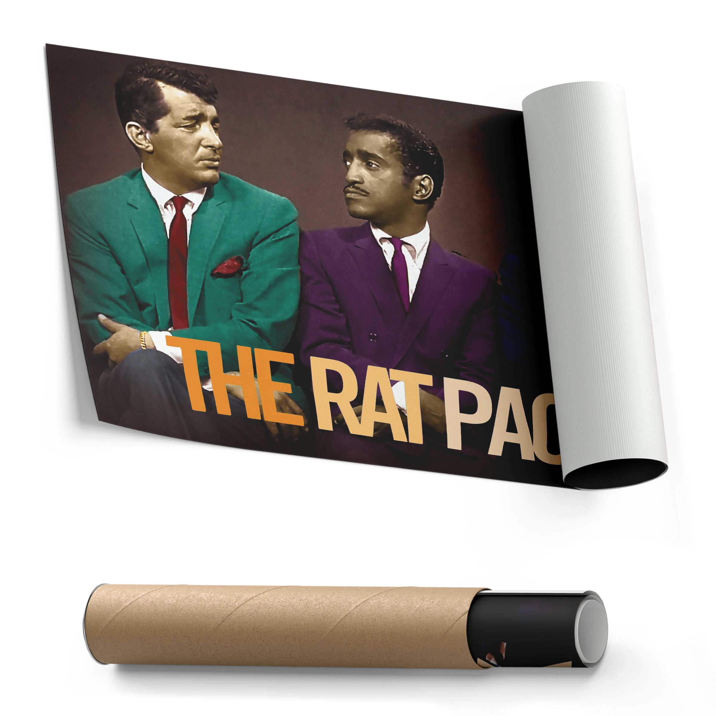 Rat Pack Canvas – Sinatra & Dean Classic Wall Art Decor