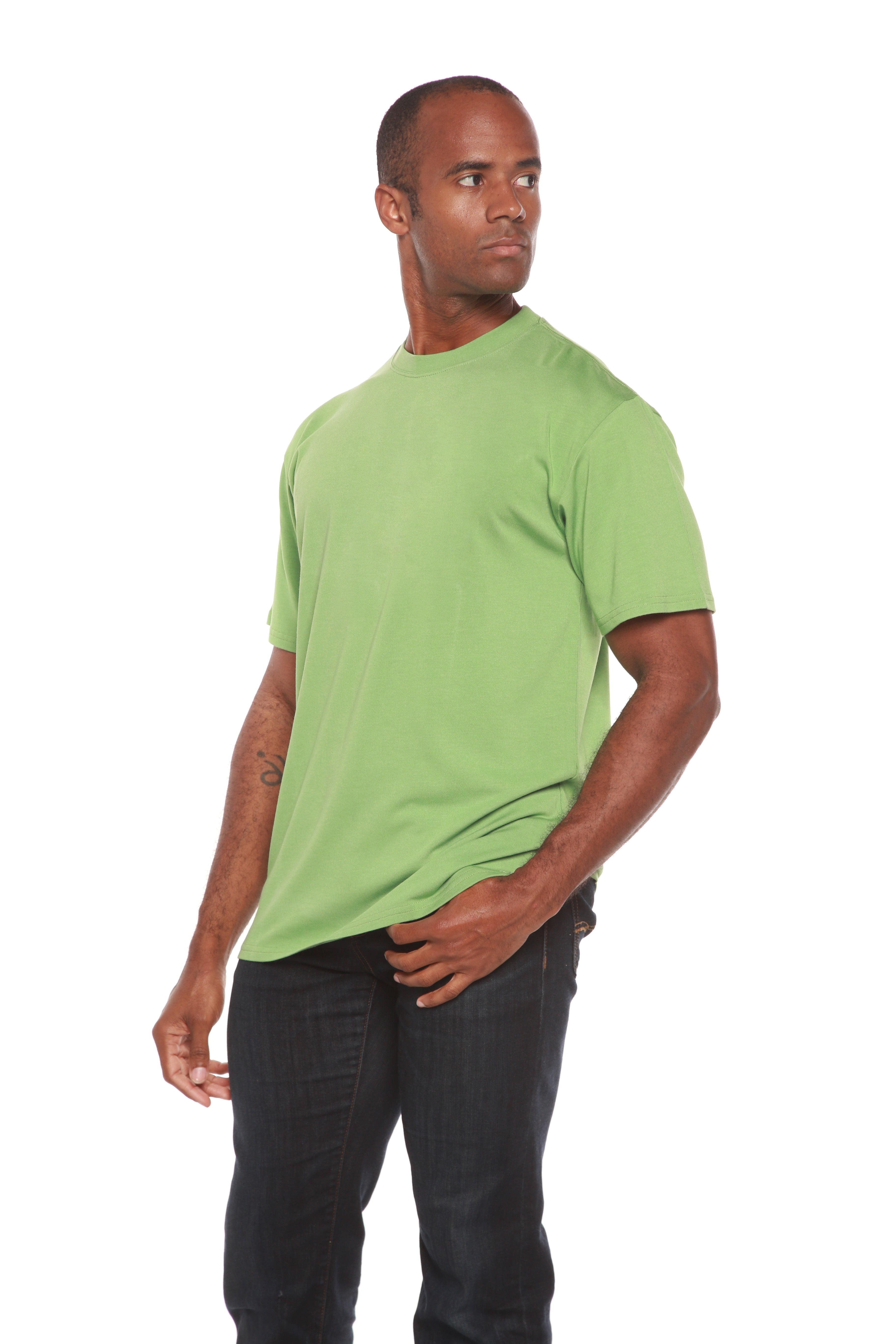 Clearance Men's Bamboo Short Sleeve T-Shirt - Classic Cut