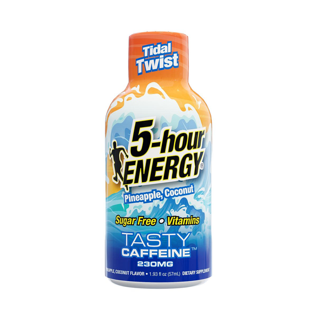 24 Pack 5-hour ENERGY Extra Strength Shots, Tidal Twist Flavor, 1.93 Fl Oz
