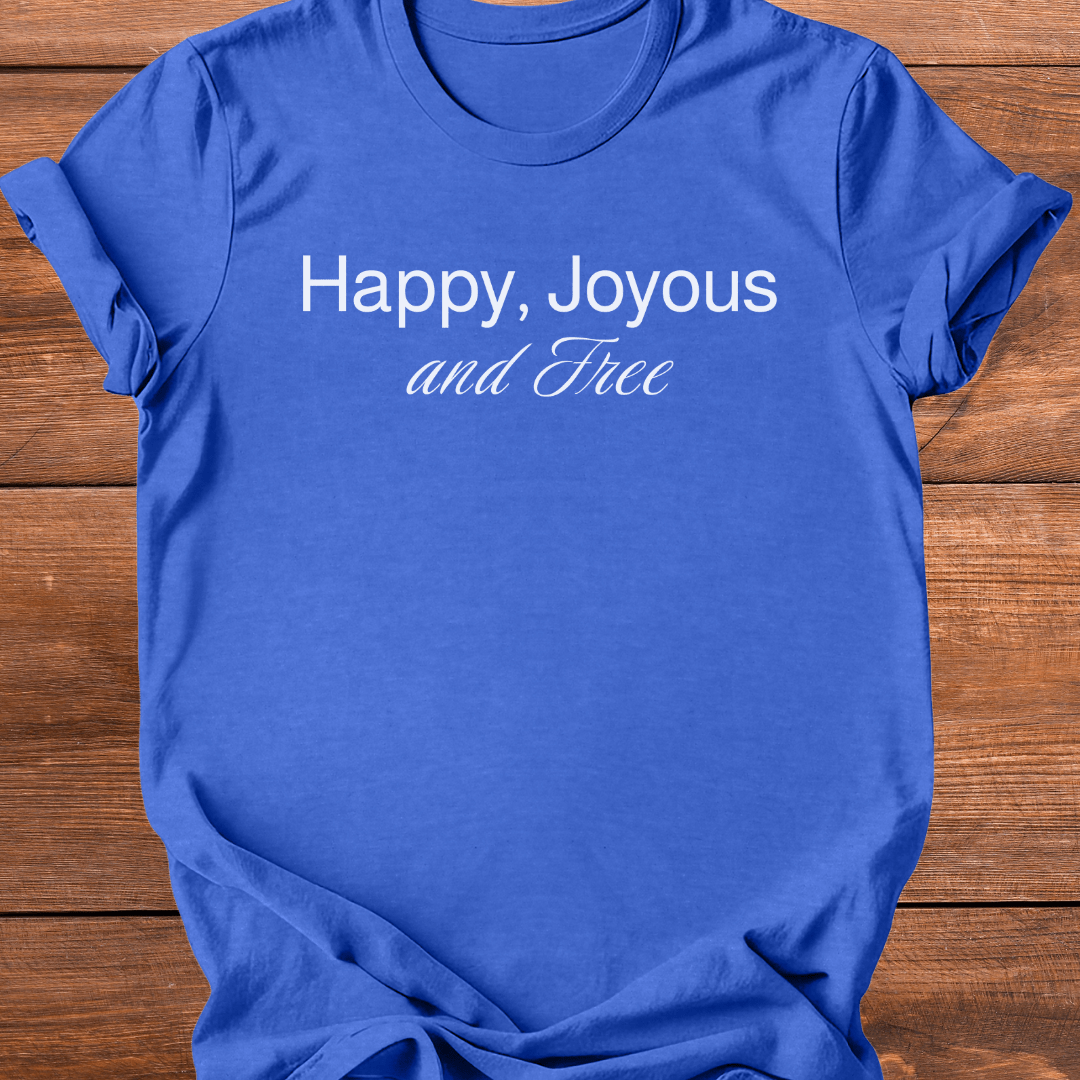 Vintage Blend Recovery T-Shirt | Inspiring Sobriety |  Happy, Joyous and Free