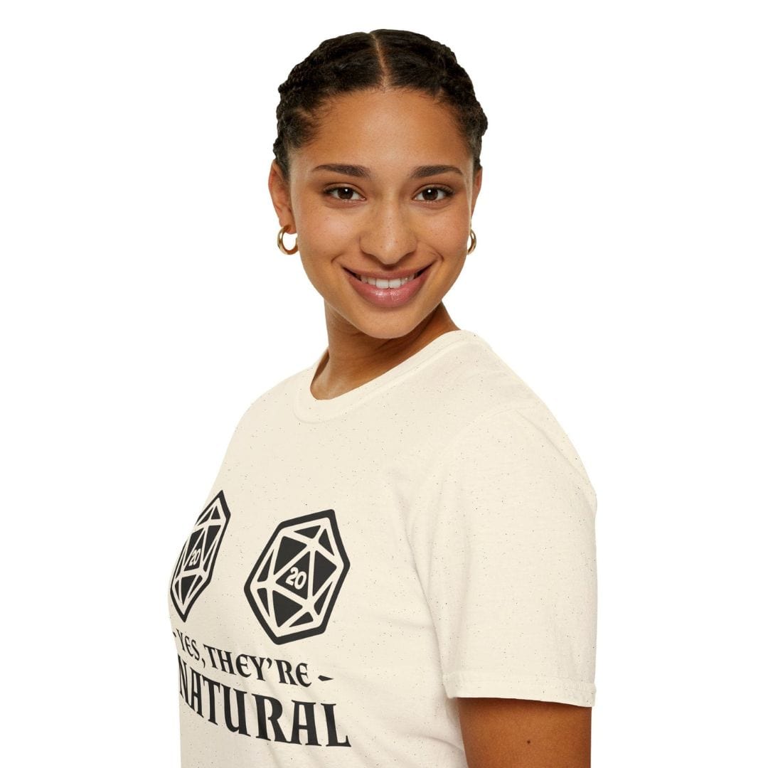 Yes They're Natural DnD Shirt